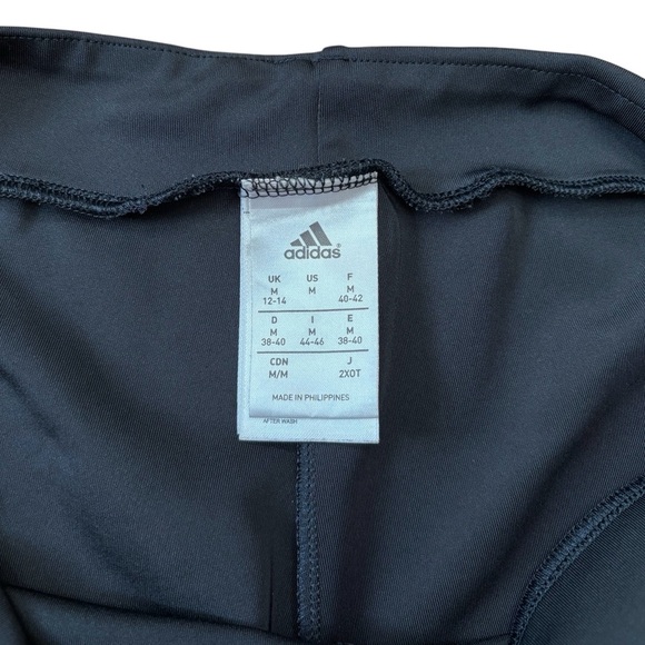 Adidas, Black Sport Leggings, Comfort and Performance, Medium 🏃‍♀️‍➡️ - Picture 2 of 8